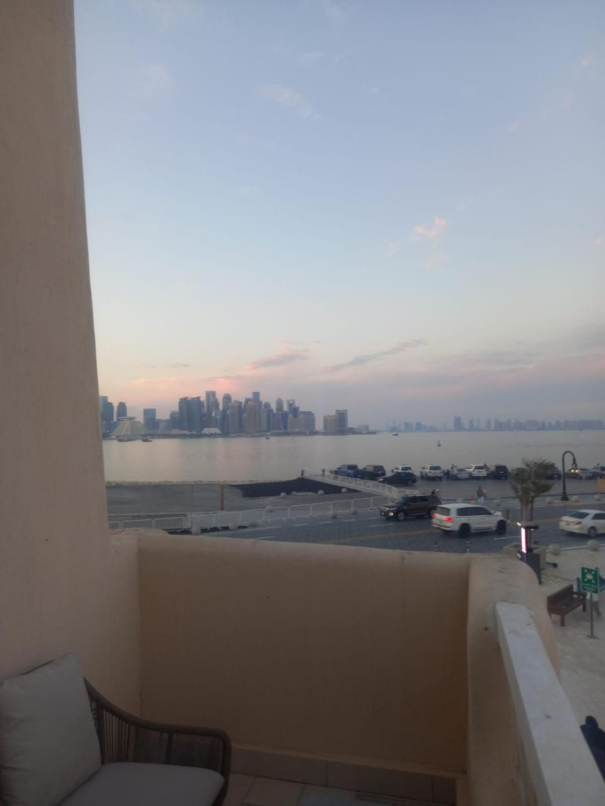 Mina Hotel And Residences By The Torch Доха Екстериор снимка View of Manama skyline from a residential area in Saar